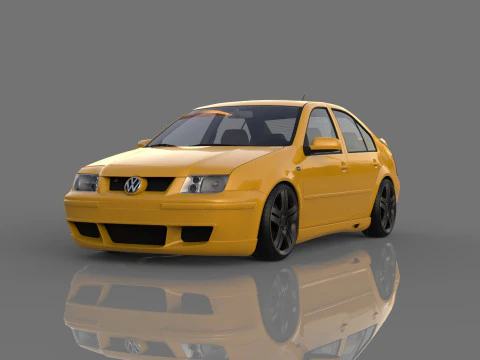 大众宝来VR6改装 3D 模型