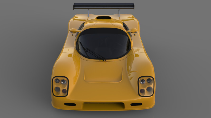 Ultima GTR 3D 模型 .c4d .max .obj .3ds .fbx .stl .blend 