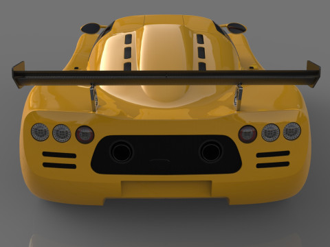 Ultima GTR 3D 模型