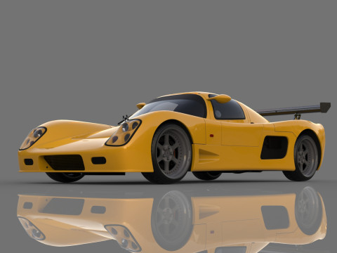 Ultima GTR 3D 模型