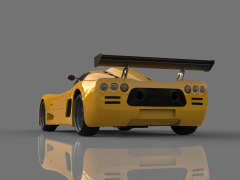 Ultima GTR 3D 模型