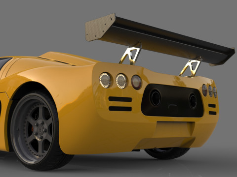 Ultima GTR 3D 模型