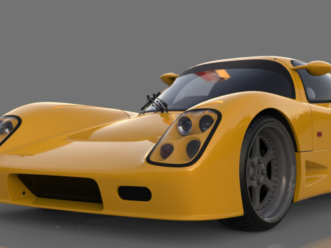 Ultima GTR 3D 模型