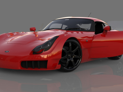 TVR Sagaris 3D Modell