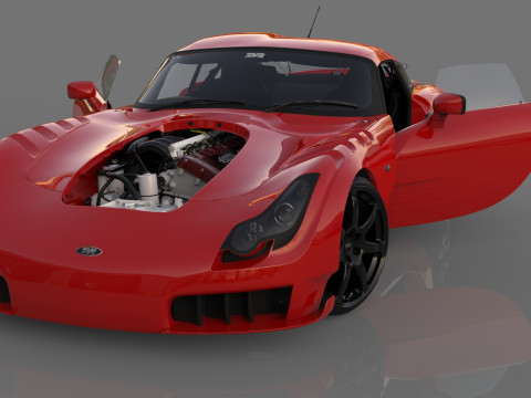 TVR Sagaris 3D Model