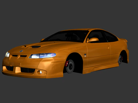 Opel Monaro VXR 3D Model