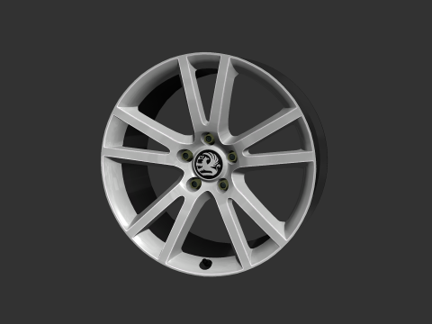 Vauxhall Monaro VXR 3D Model