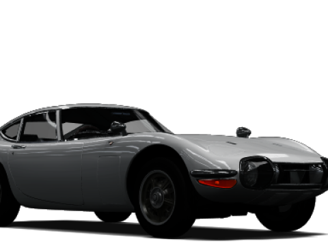 Toyota 2000GT 3D Model