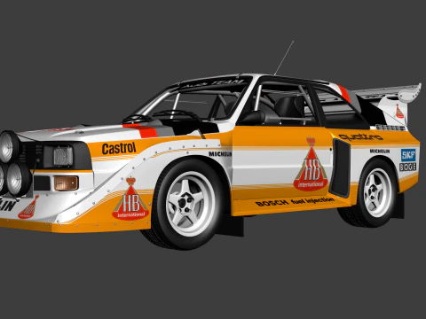 Kolekcja samochod&oacute;w Część 6 Model 3D