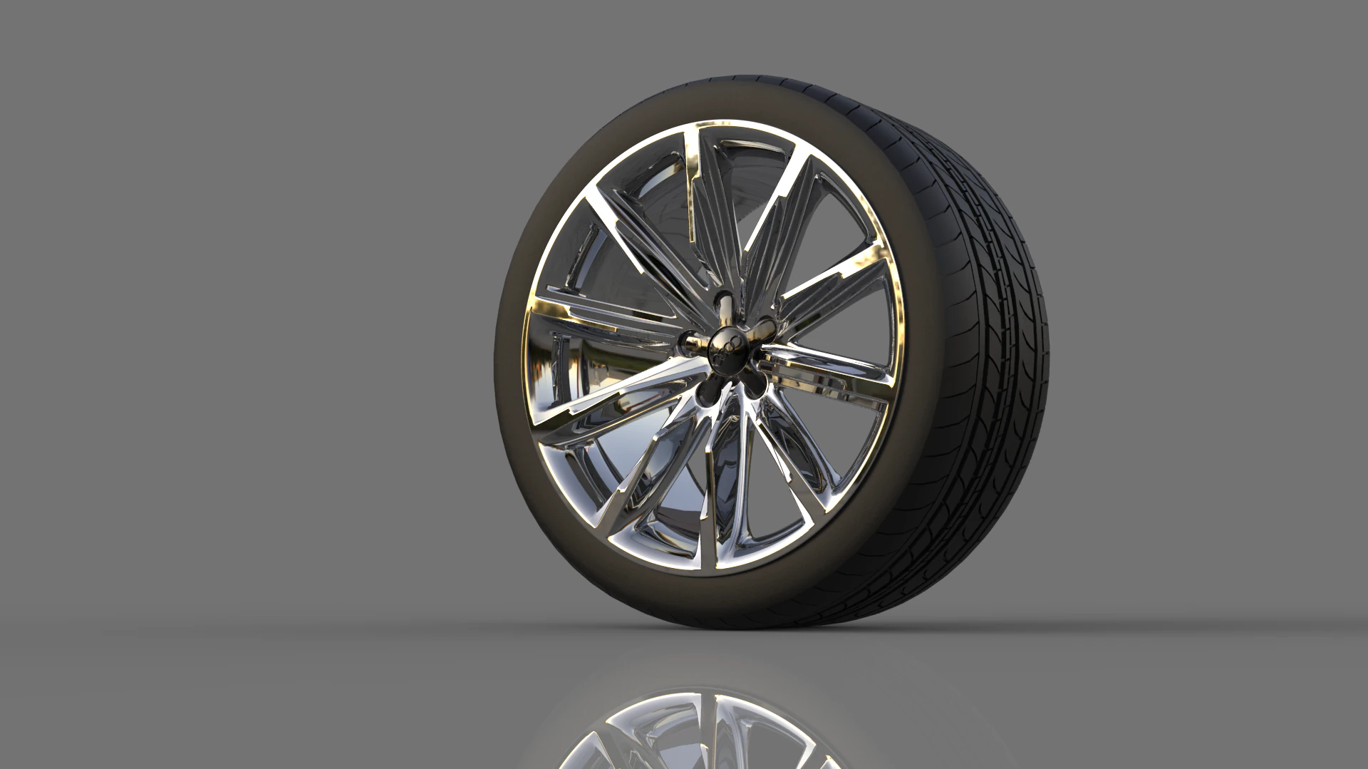Collection of car wheels 3D Model .c4d .max .obj .3ds .fbx .stl .blend 