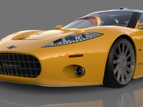 Spyker C8 Aileron 3D Model