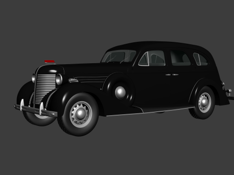 ZIS 101A 3D 모델