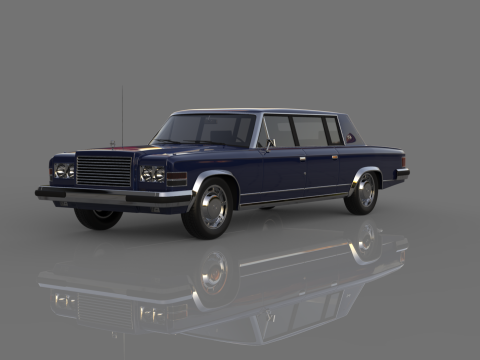 ZIL 4104 3D Модель