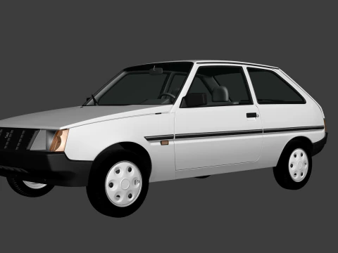ZAZ 2102 Tavria 3D Model