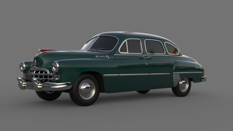 GAZ 12 Zim Modello 3D .c4d .max .obj .3ds .fbx .stl .blend
