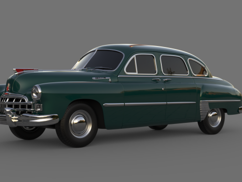 GAZ 12 Zim 3D Model