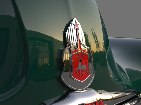 GAZ 12 Zim Modello 3D