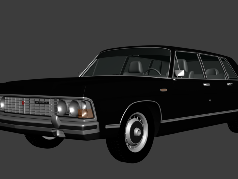 GAZ 14 Chaika 3D Model