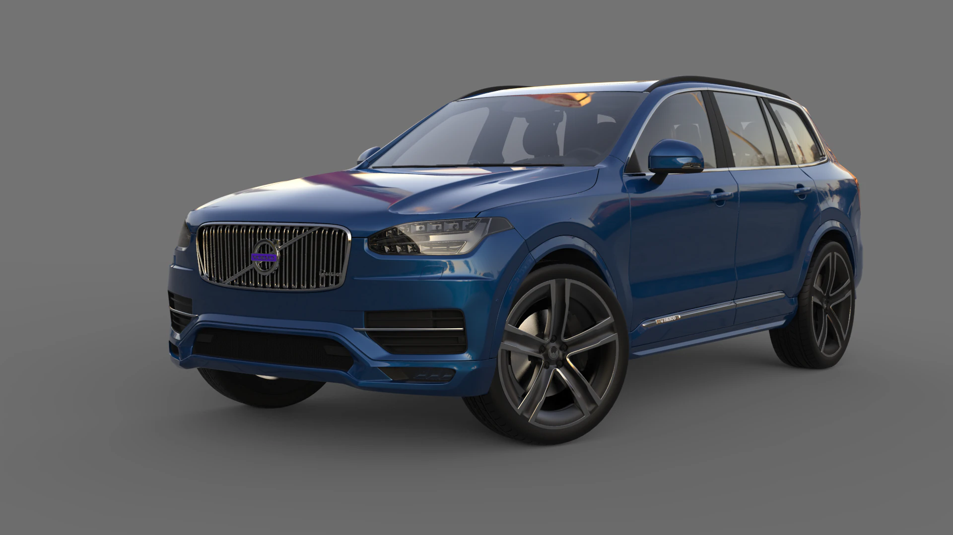 Volvo XC90 Heico 3D Model .c4d .max .obj .3ds .fbx .stl .blend 
