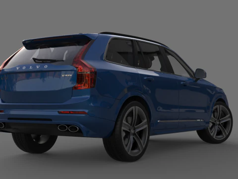 Volvo XC90 Heico 3D Model