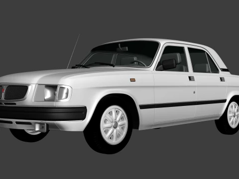 GAZ 3110 伏尔加 2005 3D 模型