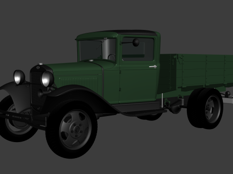 GAZ AA 3D Модель