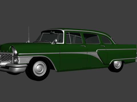 GAZ Chaika Modello 3D