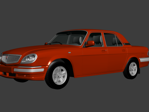 GAZ Volga 31105 3D Модель