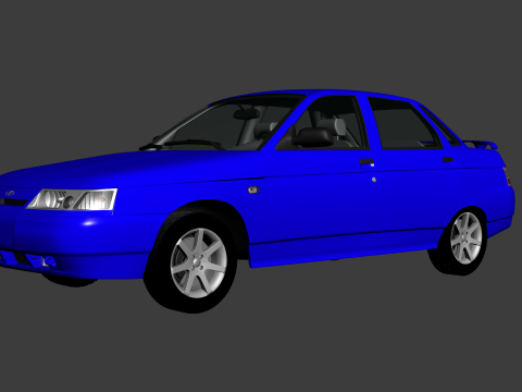 VAZ Lada 2110 3D Модель