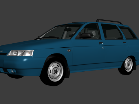 VAZ Lada 2111 Modelo 3D