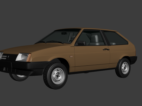 VAZ Lada 2108 Modelo 3D