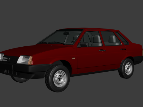 VAZ Lada 21099 Modelo 3D
