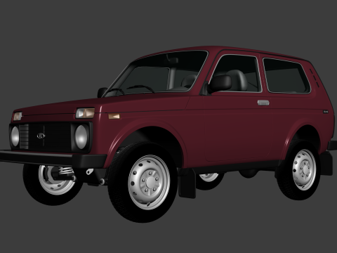 VAZ Lada Niva 4x4 21214 3D Modell