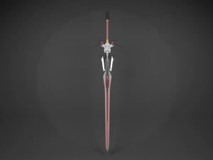 Двуручный меч 3D Модель