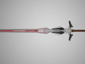 Two-handed sword 3D Model