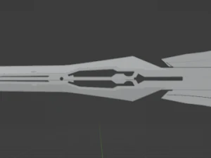 Two-handed sword 3D Model