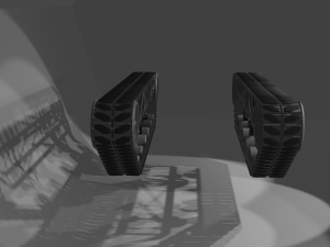 Crawler mover Modello 3D