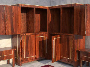 corner unit 3D Model