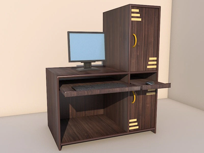 computer unit 3D Model .c4d .max .obj .3ds .fbx .stl .blend 