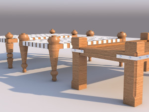 anticbeds Model 3D