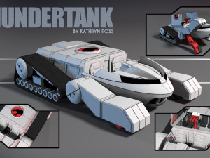 thundercats-the thundertank 3D Модель