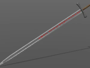 образливий меч 3D Модель