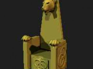 throne 3D Model