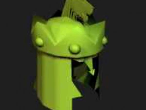 шлем короля воина 3D Модель
