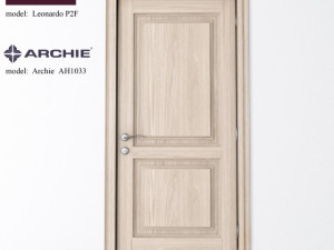 italon doors door with the door handle from the archie 3D Model