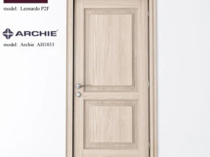 porta italon porta com ma&ccedil;aneta da porta do archie Modelo 3D