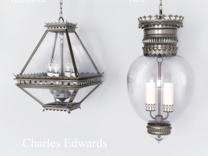 charles edwards lamps 3D Model