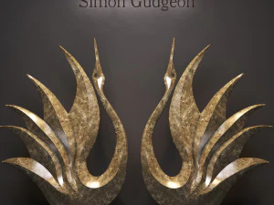 西蒙&middot;古吉恩的《幸福之鸟》 3D 模型