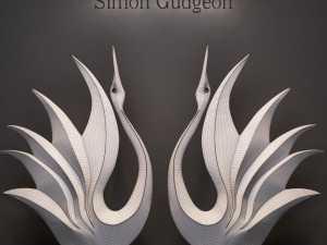 bird of happiness by simon gudgeon 3D Модель