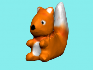 squirrel high-poly 3D 모델